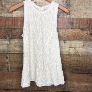 Anthropologie postmark tank top textured